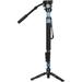 Sirui P-424FS 4-Section Carbon Fiber Monopod with VH-10 Video Head P424FS+VH10