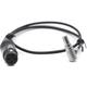 DigitalFoto Solution Limited Right-Angle 6-Pin Male LEMO to 3-Pin Female XLR Audio Cable for ARRI ALEXA RA-D17