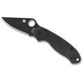 Spyderco Para 3 Folding Knife (Black Blade, Black Handle) C223GPBK