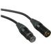 Canare Star Quad L-4E6S Microphone Cable (15', Black) CAXMXF15Q