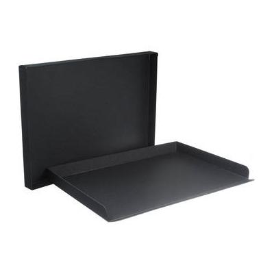 Archival Methods Drop-Front Archival Storage Box (Black, 13.5 x 19.5 x 1.5