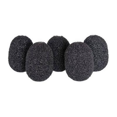 Rycote 105501 Lavalier Foam Windscreen 5-Pack (Black) 105501