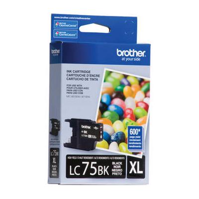 Brother LC75BK Innobella High Yield XL Black Ink C...