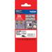 Brother TZeS261 Tape with ExtraStrength Adhesive for P-Touch Labelers (Black on Whi TZE-S261