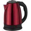 Volu Fast Boil Kettle, Rapid Boil Kettle, 2L, 1500W, Auto Shut - Off Protection,Red,Hilarious123