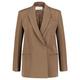 Calvin Klein Damen Blazer mit Wolle, nougat, Gr. 38