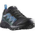 Trailrunningschuh SALOMON "WANDER GORE-TEX" Gr. 42, schwarz (schwarz, blau) Schuhe Herren Outdoor-Schuhe
