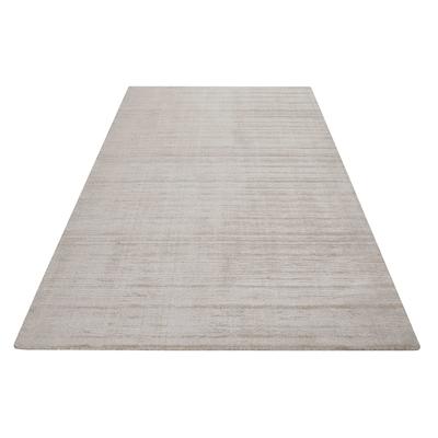 Teppich ESPRIT "Gil", beige (creme beige), B:110cm H:8mm L:170cm, Polyester, Teppiche, handgewebt, seidig glänzend, schimmernde Farbbrillianz, Melangeeffekt Image