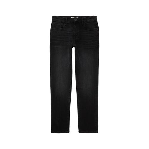 TOM TAILOR Herren Josh Regular Slim Jeans, schwarz, Uni, Gr. 36/36