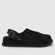 BIRKENSTOCK lutry clog sandals in black