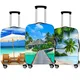 3D Tropical Beach Print Luggage Cover for Travel Holiday style Suitcase Covers Elastic Travel