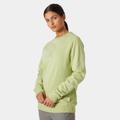 Helly Hansen Felpa A Girocollo In Cotone Organico F2f Donna Verde M