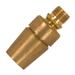 Satco 92333 - 1.5" Solid Brass Unfinished Modern Long Swivel (90-2333)