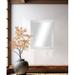 Latitude Run® Maci Eileen Rectangle Wall Mirror in Gray | 33 H x 48 W x 0.75 D in | Wayfair FCF7E76E6A0447C5B25287E9EF48AE3A