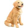 Cane Golden Retriever in resina Sitting