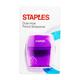 Staples Manual Pencil Sharpener Assorted Colors 3/Pack 10898-CCVS