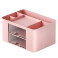 Wharick Desktop Storage Organizer Stationery Box Drawer Design Large Capacity Multiple Grids Tablet Organizer Storage Case Home Supply