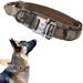 Adjustable Outdoor Walking Pet Supplies German Shepherd Leash Military Tactical Dog Collar Medium Large Dog CAMOUFLAGE XL