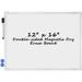 Magnetic Dry Erase Classroom Double Sided Personal Whiteboard for Students Teachers ETC (Small)