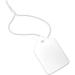 Blank Strung Merchandise Pricing Tags 1.3 W x 1.9 H Size # 6 Tags with String White 100 Pack
