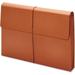 Globe-Weis/HYYYYH Tabloid Wallet File 12 x 18 Inches 3.5-Inch Expansion Elastic Closure Brown (B1060E)