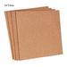 8 Pack Cork Board 5.5 x 5.5 Inch Cork Tiles Corkboard Wall Bulletin Boards Self Adhesive Corkboards Tiles for Wall School Home Class Kitchen Office Decorative Photo Display Memo