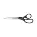 2 PK Westcott KleenEarth Basic Plastic Handle Scissors 9 Long 4.25 Cut Length Black Straight Handle (15586)