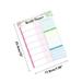 LSLJS Office Supplies Desk Organization Weekly Planner Notepad To Do List Pad With 52 Tear Off Sheets Weekly Calendar Desk Pad For Home & Office Maximizing Productivity 7.5x10 Inches Office Decor