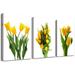 modern Yellow tulip plants flowers Canvas wall art for bedroom bathroom wall decor Canvas Prints for living room Decoration office Home Decorations mural kitchen wall painting posters Artworks