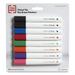 2 PK TRU RED Dry Erase Marker Tank-Style Medium Chisel Tip Seven Assorted Colors 8/Pack (24398948)