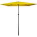 10Ft X 6.5Ft Outdoor Patio Market Umbrella With Hand Crank