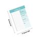 LSLJS Office Supplies Desk Organization Weekly Planner Notepad To Do List Pad With 52 Tear Off Sheets Weekly Calendar Desk Pad For Home & Office Maximizing Productivity 7.5x10 Inches Office Decor