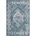 Unique Loom Outdoor Traditional Collection Area Rug Blue 5 3 x 7 10 Rectangular