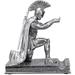 Cuoff Room Decor Bathroom Decor Wall DecorMagnetic Pen Holder For Desk Knight Pen Holder Cool Desk Accessories Roman Commander Kneeling Pencil Holders Finish Statue With Sword Holder Home Decor