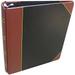 Corporate Records 3 Ring Minute Book: 1/4 Bind Leather Binder 8.5 X 11- Binder