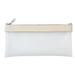 SDJMa Clear PVC Zipper Pencil Bag Multifonctional Pencil Case Pen Pouch Portable Travel Cosmetic Bag Pens Markers Organizer Bag Stationery Makeup Storage Bag for Office School Supplies
