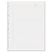 2 PK Blueline MiracleBind Ruled Paper Refill Sheets for all MiracleBind Notebooks and Planners 11 x 9.06 White/Blue Sheets Undated (AFR11050R)