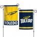 Wraft Fanatics 12.5 x 18 in. Toledo Rockets Two-Sided NCAA Garden Flag