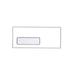 No. 10 White C Window Envelopes 4-1/8 x 9-1/2 PresidentÂ® 24-lb White Wove with Vellum Finish SFI Certified - Box of 500 Envelopes