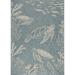 HomeRoots 8 X 9 Blue And Gray Indoor Outdoor Area Rug - 90 W x 0.35 H x 113 D