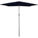10Ft X 6.5Ft Outdoor Patio Market Umbrella With Hand Crank