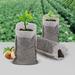 14 x 18cm Garden Seeding Bags Nursery Plant Grow Bags Seed Pots Biodegradable Seeds Nursery Bag Plants Flower Pot for Garden Patio - 5.51 x 7.09 (Pack of 60 Pcs)