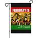 BoDu Black History Month Resources Garden Flag Yard Home Flag 18 x 12.5 Inch