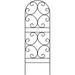 HElectQRIN 84401 Scroll Trellis Black