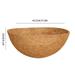 18/20 Inch Hanging Basket Coco Liners Replacement 100% Natural Round Coconut Coco Fiber Planter Basket Liners for Hanging Basket Flowers/Vegetables