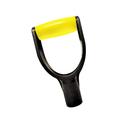 Shovel Handle Grips Snow Shovel Handle Replaces D Handle Sturdy 32mm Diameter Cleaning Tools Shovel Grip Spade Handle for Yard Digging Tools yellow