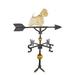 Montague Metal Products 300 Series Deluxe Gold West Highland White Terrier Weathervane - Gold - 32 in.