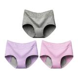 PMUYBHF Womens Underwear Bikini Seamless Women S 3Pc Menstrual Underwear For Women Lace Panties Briefs Mid Waist Briefs Lace Women S Underwear 11.99