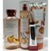 Bath & Body Works Pretty as a Peach 4 Piece Gift Set (Aloe + Vitamin E Shower Gel 10 fl oz Fine Fragrance Mist 8 fl oz Ultimate Hydration Body Cream with Hyaluronic Acid 8 oz and Hand Cream 1 floz)