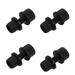 4pcs Motorcycles Scooter Nylon License Plate Fastenings License Plate Bolts